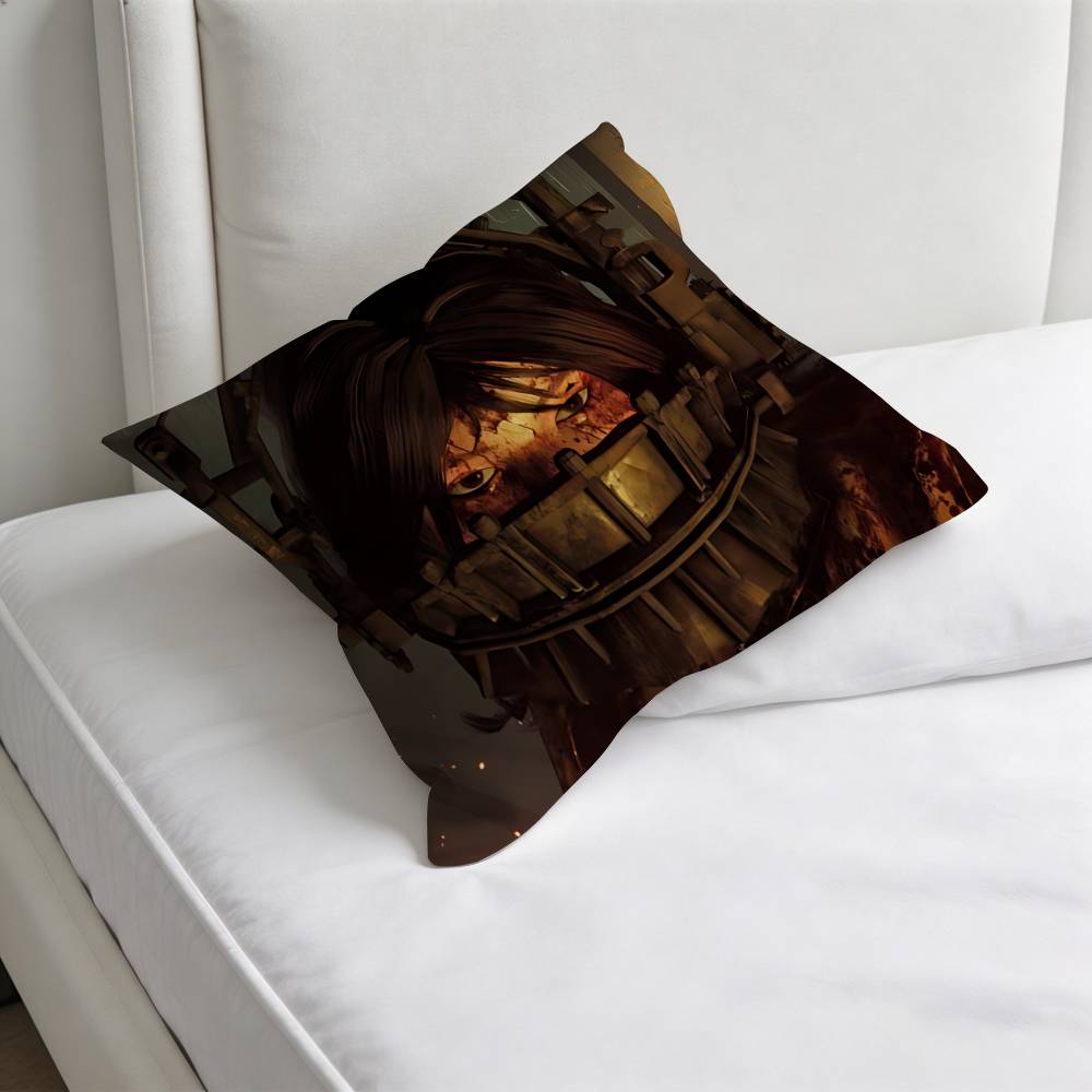 Game DDead by Daylight Decorative Square Pillow Cover Modern Cushion Case for Living Room Bedroom