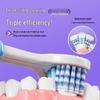 Premium Adult U-Shaped Three-Sided Toothbrush with Soft Bristles, Family Pack, Individually Packaged