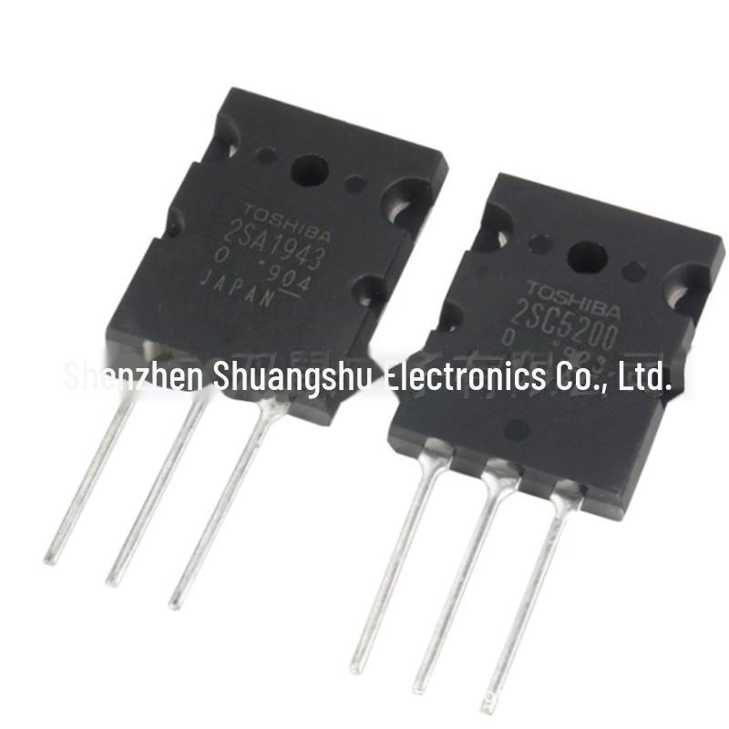 2SC5200 Large Chip Power Transistor & 2SA1943 Plug-in TO-3 Power Amplifier Transistor TTA1943 TTC