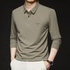 Pierre Cardin Men's Long-Sleeve Fashion Polo Shirt