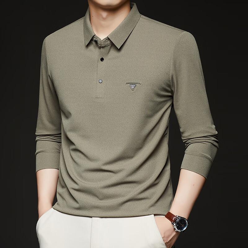 Pierre Cardin Men's Long-Sleeve Fashion Polo Shirt