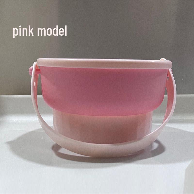 

Коробка для чищення та зберігання пуфів: Портативна сушарка для спонжів для макіяжу та органайзер для пензлів