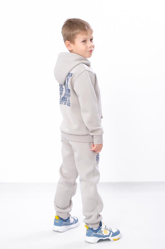 Tracksuit (boys) – Warm Zip Hoodie & Pants with Print, Winter, 6436-025-33-4 HC