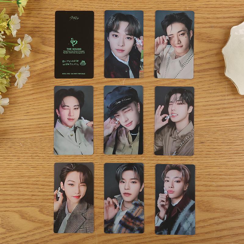 Straykids Maxident Mmt Benefit Photocards Official Same Style Idol Lomo Collectible Cards For Fans Collection Gift Kid Friendly Entertaining Fun Play