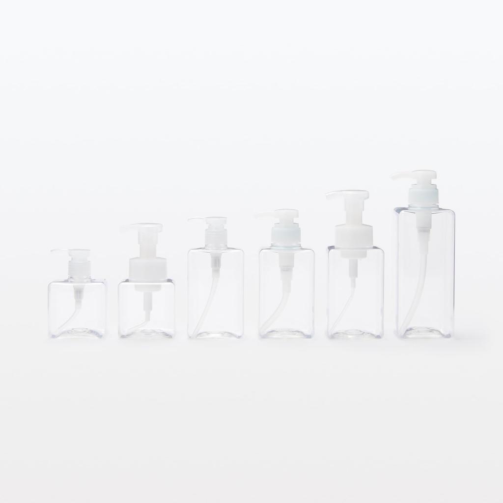 MUJI PET Refill OHB13A1A Bottle, Clear, 600ml,