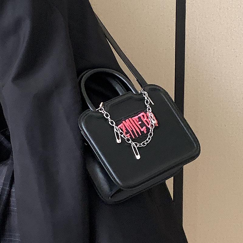Cool Hot Girls Crossbody Bags Pu Leather Ladies Top-handle Bags Handbags Purse Fashi Vintage Shoulder Messenger Bags for Women