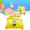 Squarepants Bedding Spongebob Single Double Duvet Cover Cases Supplies Sets