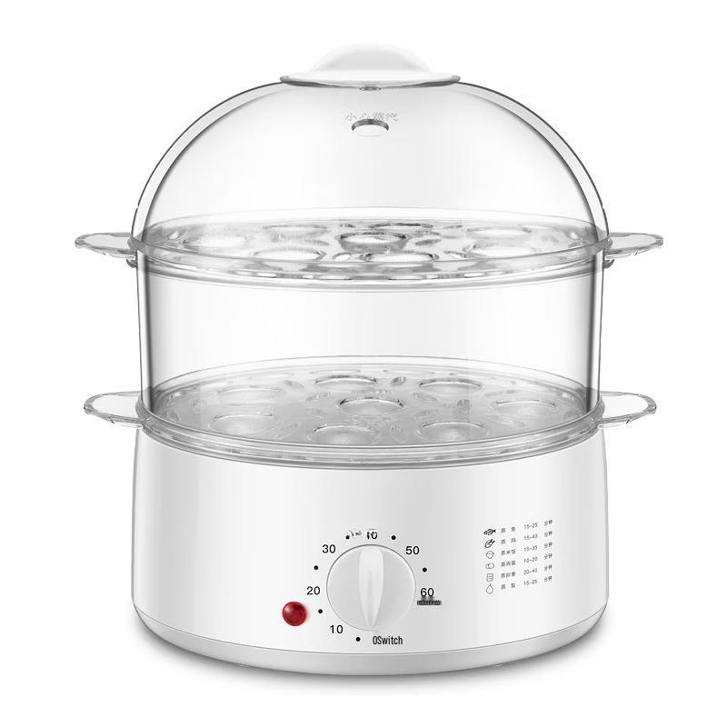ZISIZ Large Capacity Multifunction Egg Cooker with Timer