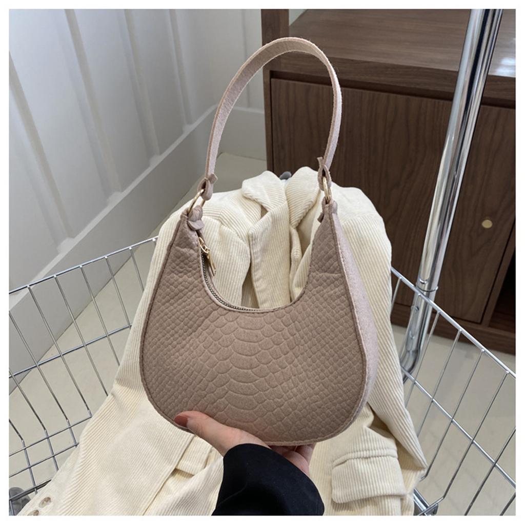NEW Crescent Bag Shoulder Bags Underarm Bag Vintage Armpit Bag Versatile Tote Bag Fashion Handbag for Girl Women