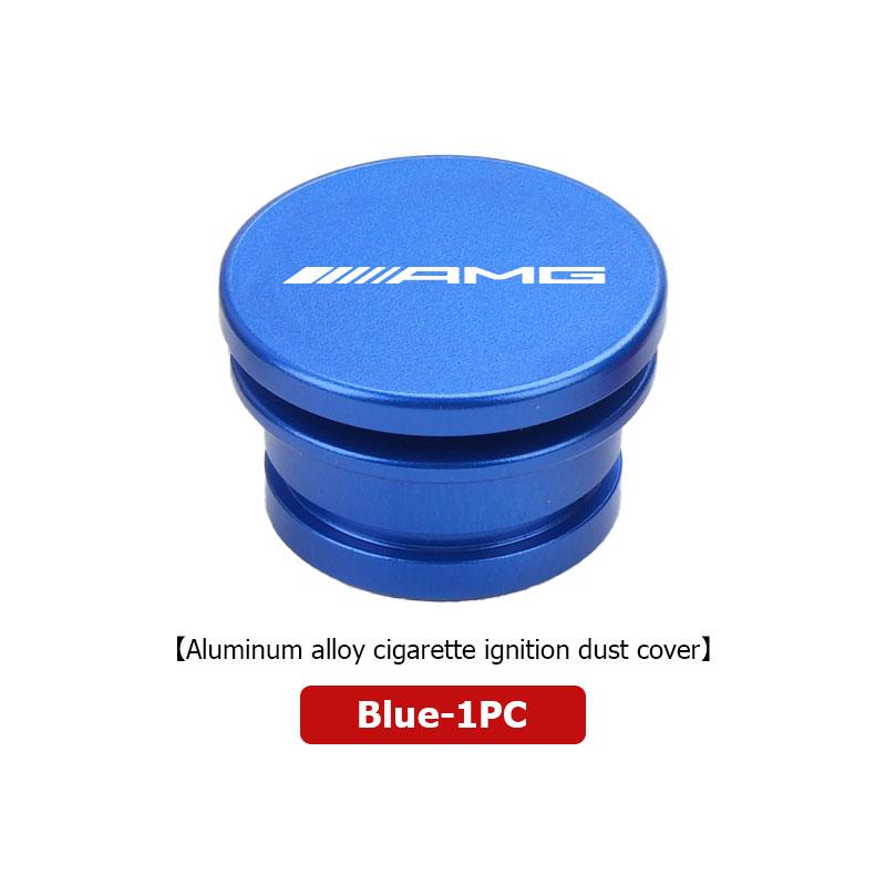 Car Sticker Car Aluminum Alloy Cigarette Lighter Cover Cap Plug Accessories For Mercedes Benz AMG A B C E G Class A180 CLK CLA G