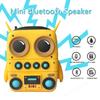 Mini Bluetooth Wireless Speaker, Portable IP65 Waterproof Speaker, Card Stereo, Subwoofer, a Gift for Children.