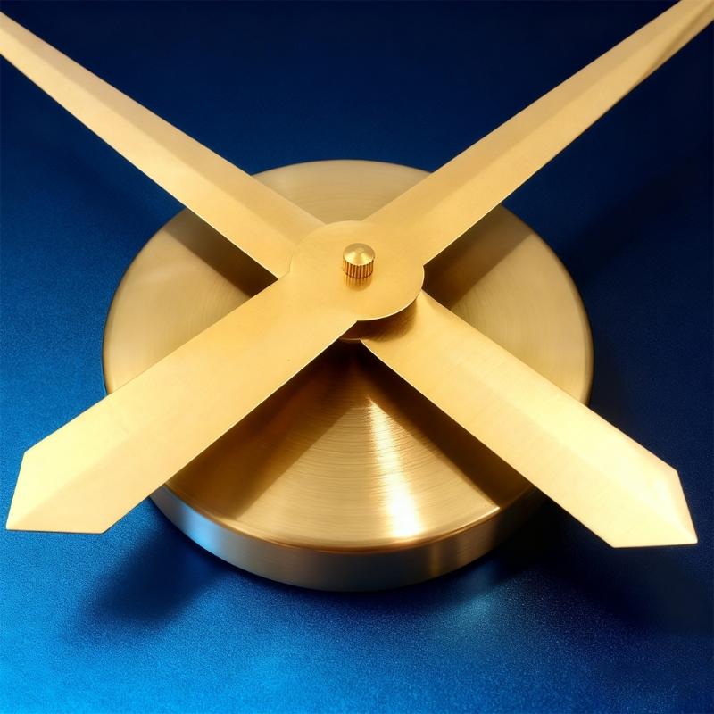 DIY Wall Clock 3D Frameless Silents None-Ticking,Modern Battery Operated Wall Clocks for Living Room,Bedroom,Home Decors