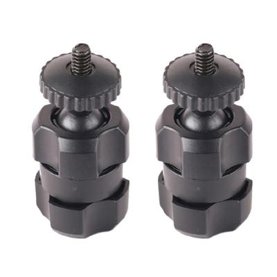 Schnellmontage 17mm Kugelhalter Konverter Anschluss 1/4-20 Außengewinde Adapter Für Kamera Stabilisatoren Auto Handyhalterungen