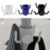 Outdoor Beach Umbrella Hooks Hanger Space-saving Useful Sun Umbrella Storage Holder Wear-resistant Versatile Four-corner Hook