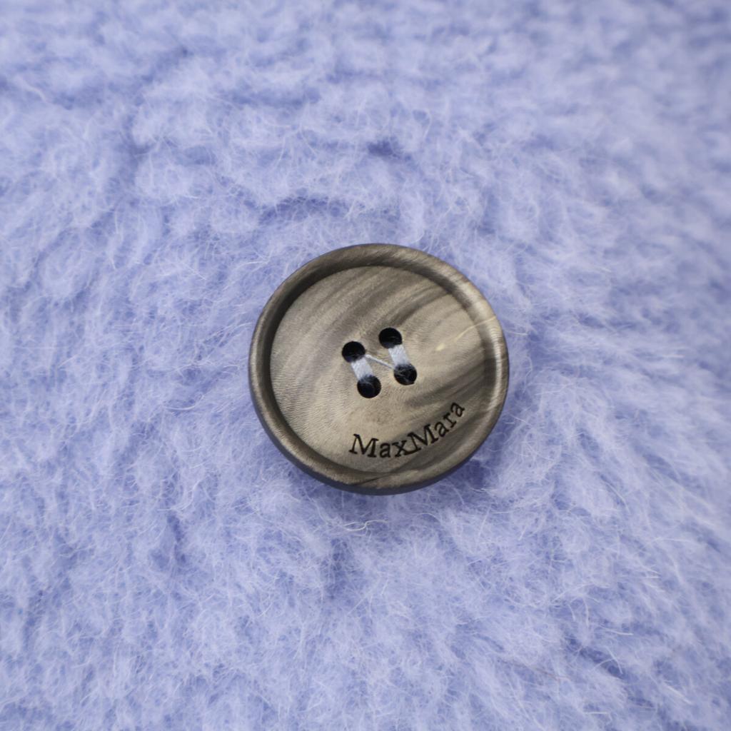 Max Mara [Excellent Condition/Domestically Authorized] 2310110331 TEDGIRL Teddy Bear Long Coat XS blueUsed