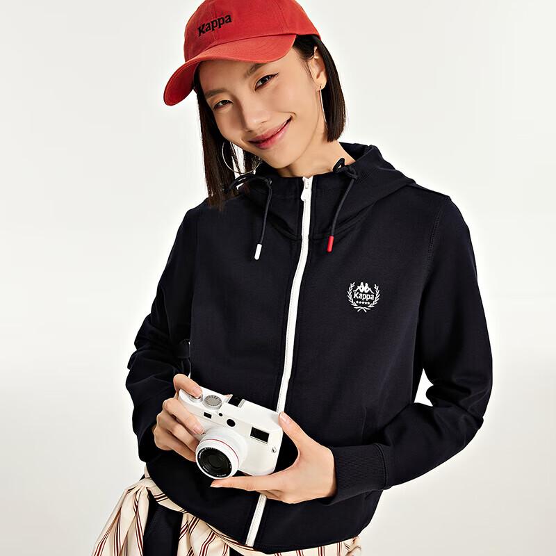 Kappa Women s Retro Hooded Knit Cardigan S