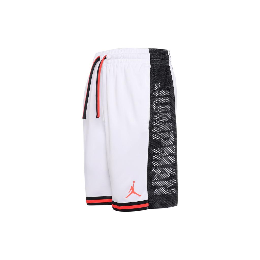 Jordan Jumpman cu cordon elastic sport ocazional baschet pantaloni scurți bărbați pantaloni alb CD4907-100