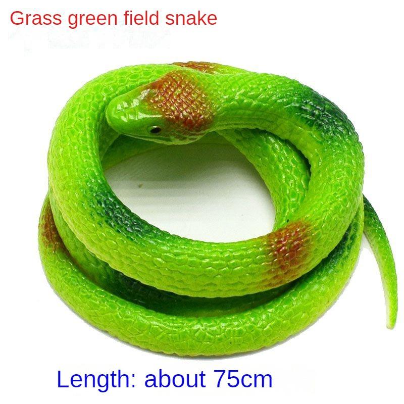 Prank Toys Workmanship Multi Color Household Products Rubber Imitation Snake Health And Safety Tpr Soft Adhesive Novelty Toys
