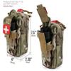 Portable Tactical First Aid Kit Medical Bag For Hiking Travel Home Outdoor Emergency Treatment Case Survival Storage Bag