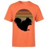 Squirrel Retro Vintage Funny Adults Unisexs Tshirt P1OrA
