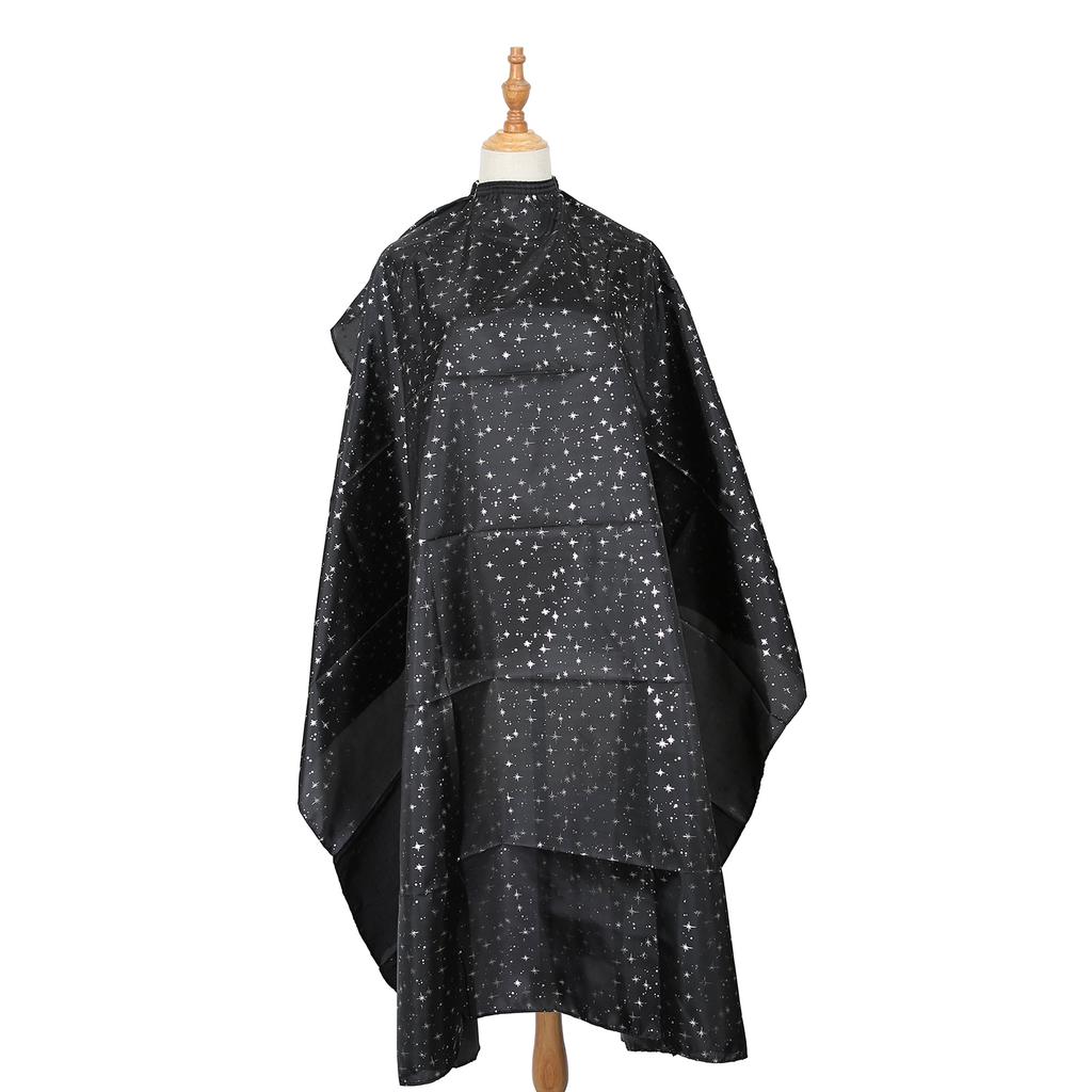 Hair Salon Cutting Cape Haircut Cloth Apron Nylon Waterproof Cape with Snap Closure