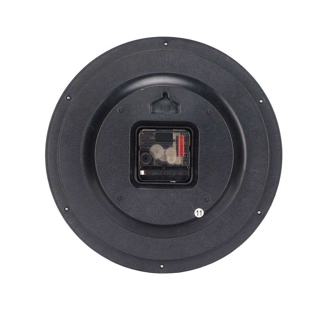 Wall Clock Plastic Cartoon Colorful Quartz Time Learning Hanging Clock for Kid S Bedroom Classroom