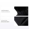 Basketball Series Letter Zipper Hooded Comfortable Breathable Versatile Long Down Jacket Men Outerwear Basic-Black 152511904-2