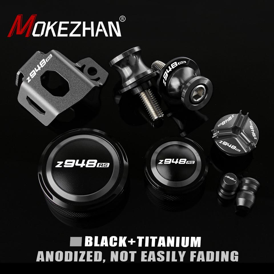 

Для Kawasaki Z948RS Z900RS Z900 RS 948 CAFE SE мотоцикла передние крышки главного бачка тормозной жидкости и задняя крышка масляного бака Grey-Z948RS