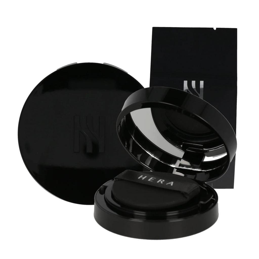 Hera Black Cushion Foundation 15g + Refill 15g SPF34 PA++ , Make-up, Kbeauty, Korean Cosmetics, Sample