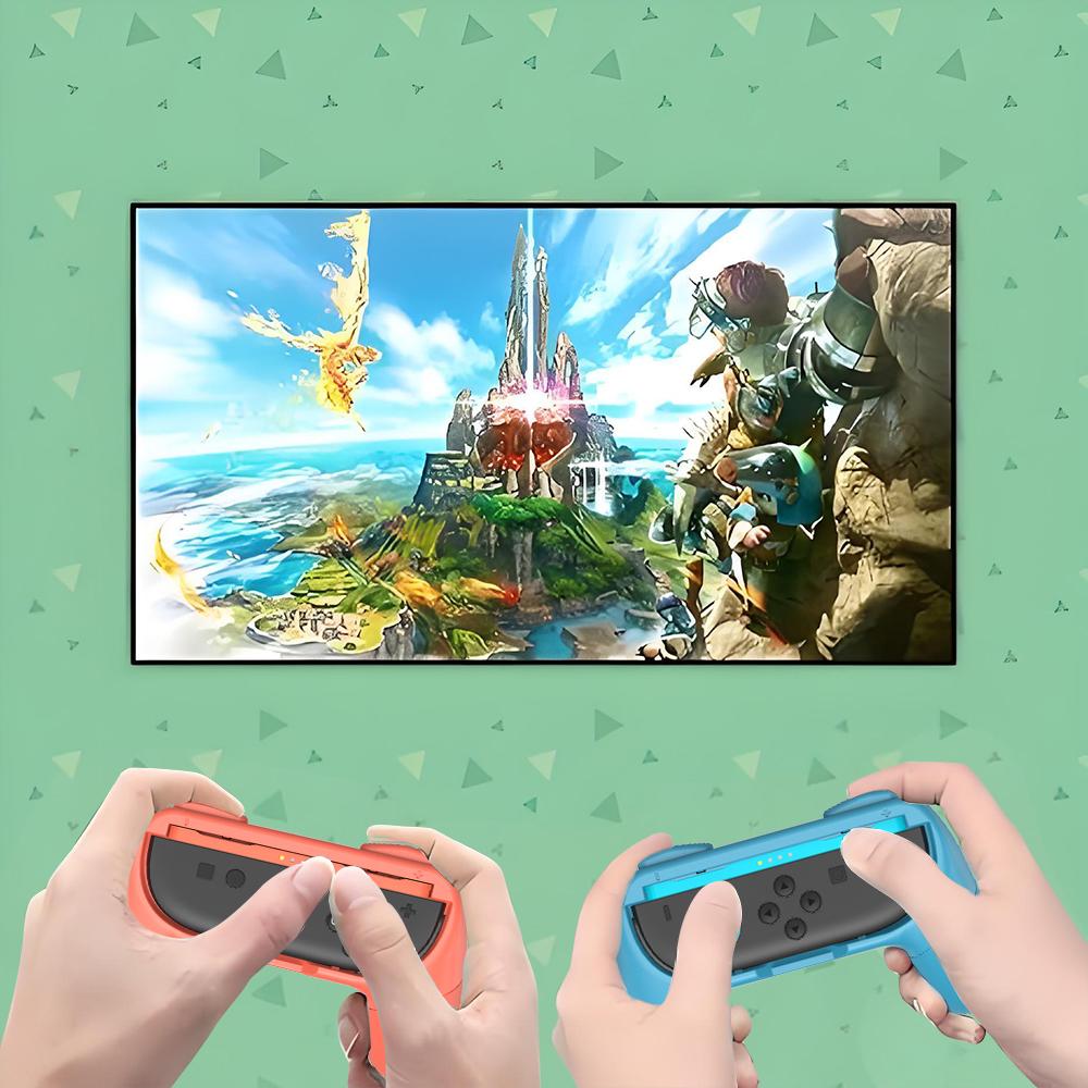 Hand Grip for Nintndos Switch2 Controllers, 2-Pack Wear-Resistant Grip Handle Kit for Switch2 Joy-Cons