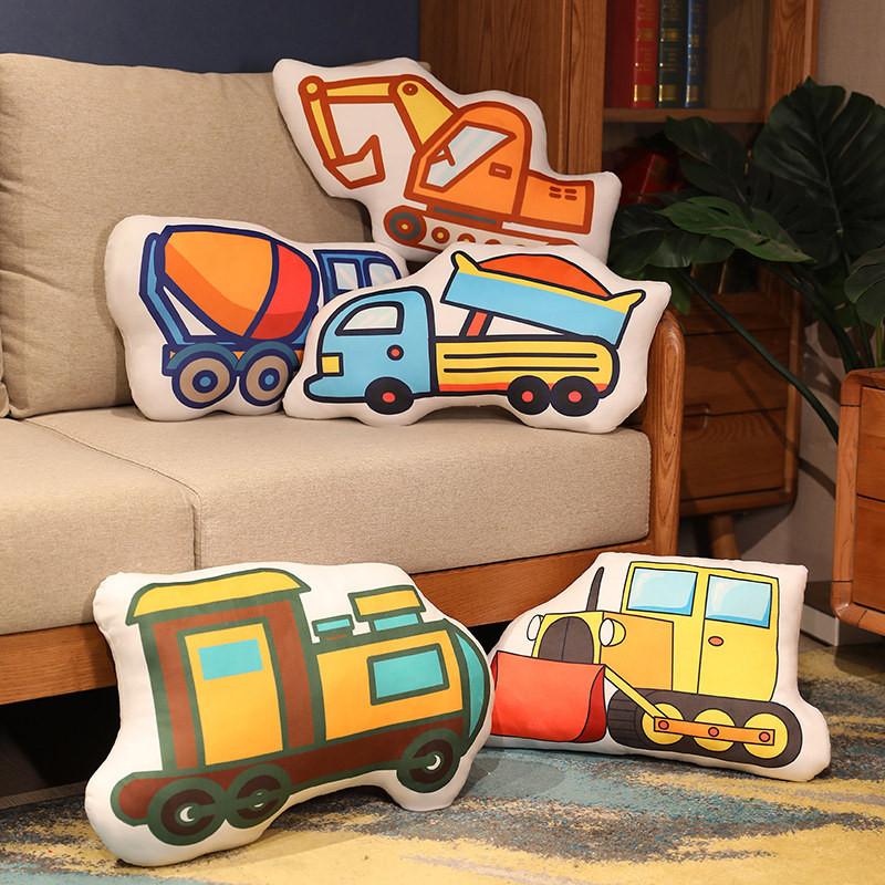 Peluche Douce Voiture Pour Enfants Avec Design Réaliste Et Rembourrage Confortable Hauteur 50cm