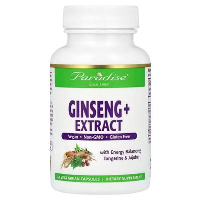 Ginseng+ Veggie Capsules, 60 Counts