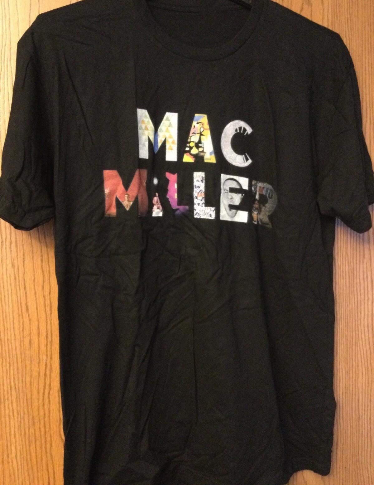 Vintage Mac Miller Rapper American Rap HipHop Shirt YH224 XXXXL