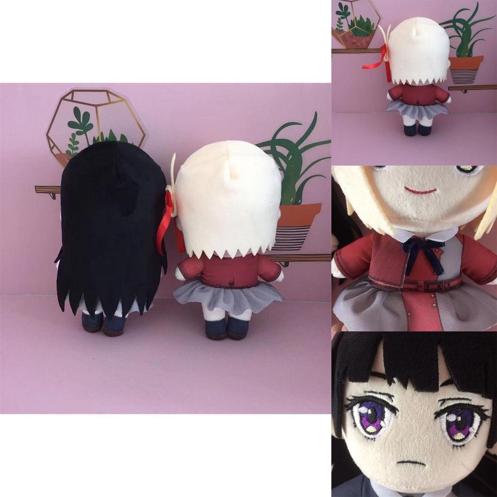 Lycoris Recoil Nishikigi Chisato Plush Toy Soft Squishy Anime Doll Xmas Gift