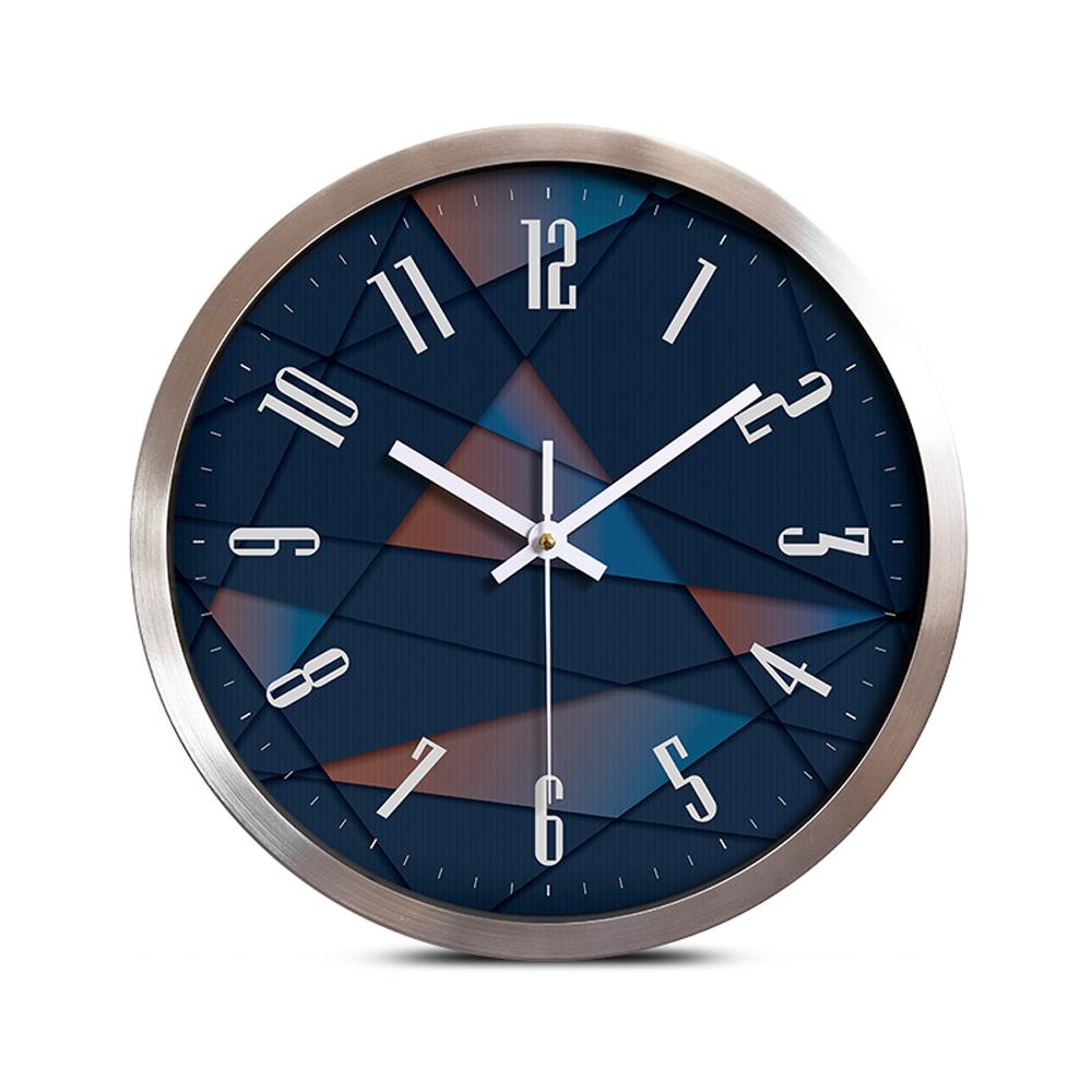 

Металлические настенные часы, современные дизайнерские часы, бесшумные указатели, подвесные часы, креативные кварцевые часы для дома, гостиной, декоративные серебряный