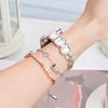 Jewelry Bracelet for Apple Watch Bands 46 45 44 42 38 49mm Diamond Metal Band Square Crystal Strap for iWatch S10 9 8 7 SE 6 5 4
