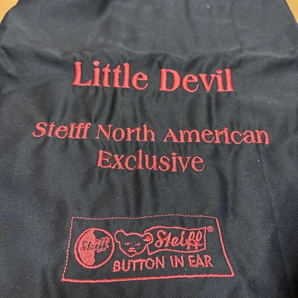 [USED] Steiff Little Devil Teddy Bear Halloween
