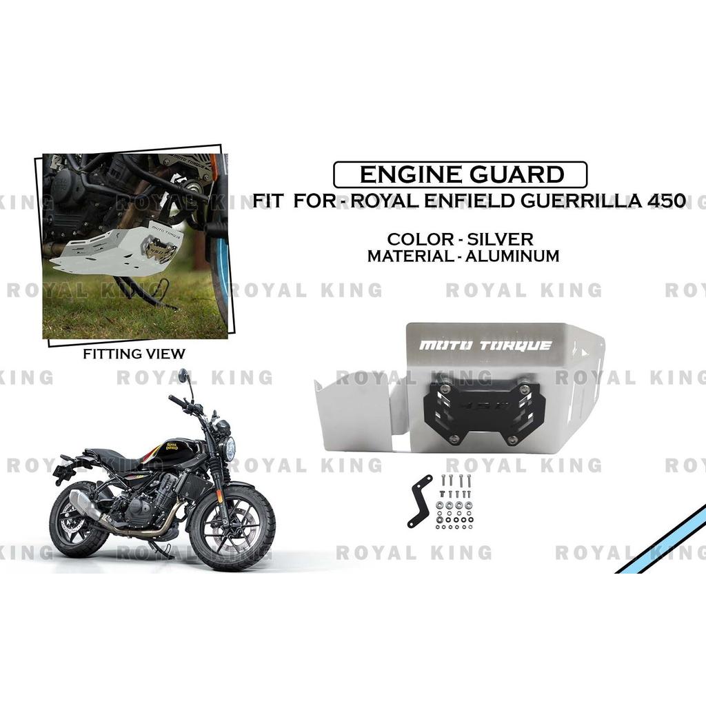 Aluminum Engine Guard Fit For "Royal Enfield Guerrilla 450" (Sump Guard)