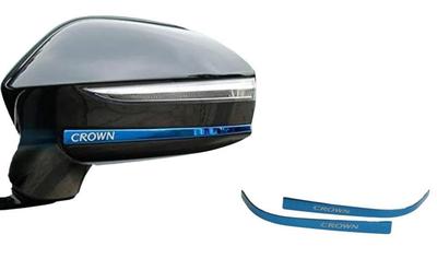 Crown (CROWN) 210 Series Door Mirror Plated Garnish Cover Stainless Steel Side Mirror Cover