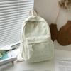 School Bag Niche Junior High School Girls High Value Floral Backpack College Student Girl Cute Kitten Backpack