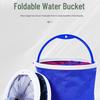Brangdy Portable Round Fishing Bucket with Net