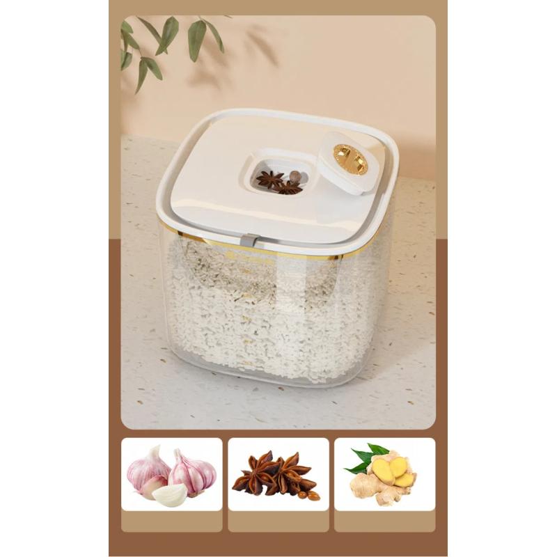 Rice Bucket Household Insect-proof and Moisture-proof Sealed Canned Grain Rice Storage Box Storage Box Flour Dog Food Cat Food