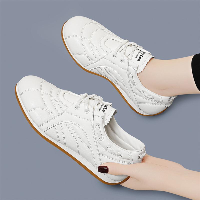 

(Broken size does not make up) Brand Dexun shoes women s spring new flat-bottomed soft-soled light sports and leisure Xiaobai 35