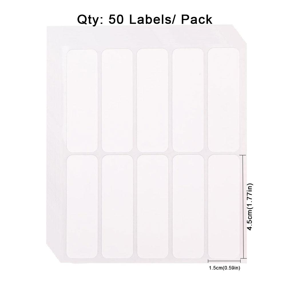 No-Iron Labels Wash Writable Self Adhesive Clothing Name Label And Permanent Fabric Markers Pen For Daycare School Home Decor