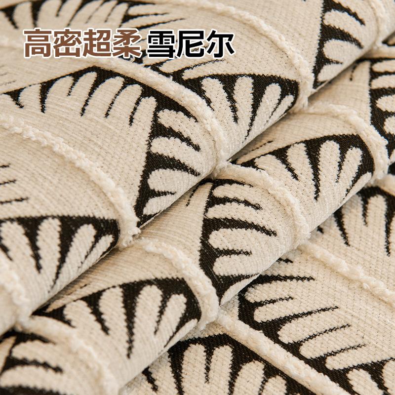 Modern Medieval Sofa Cushion Universal In All Seasons  New High-End Seat Cushion Fixed Non-Slip Cover Cover Cloth Towel