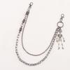 Hip Hop Inspired Metal Skeleton Waist Chain; Punk Personalized Vintage Pants Chain; Excellent Gift Idea
