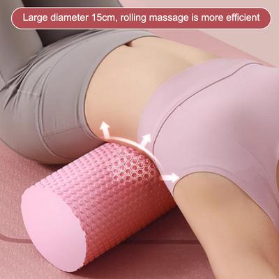 Rodillo de Espuma Sólida Eva de 30 cm Columna de Yoga Columna de Masaje Pilates Rodillo Tejido Muscular Bloque de Yoga Gimnasio de Fitness en Casa Equipo Deportivo