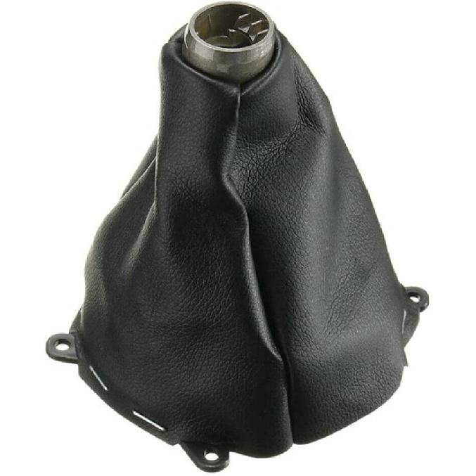 Manual Gear Shift Knob 5 Speed with Black Leather Boot fit for Honda Civic 2006-2011 DX EX LX Shifter Lever Stick Head