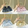 Womens Clutch Evening Bag With Rhinestone Embellishments For Party And Cocktail Events
