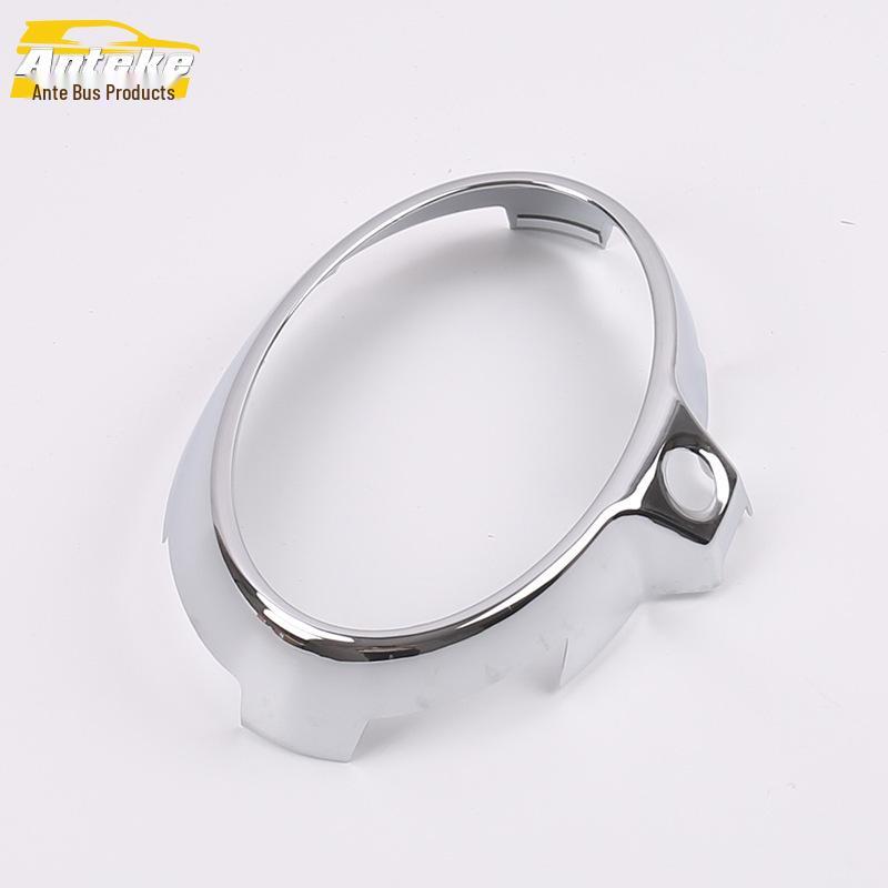 

19 GM6 Передняя эмблема Яркое кольцо Гальванизированная накладка с логотипом Рамка для автомобиля